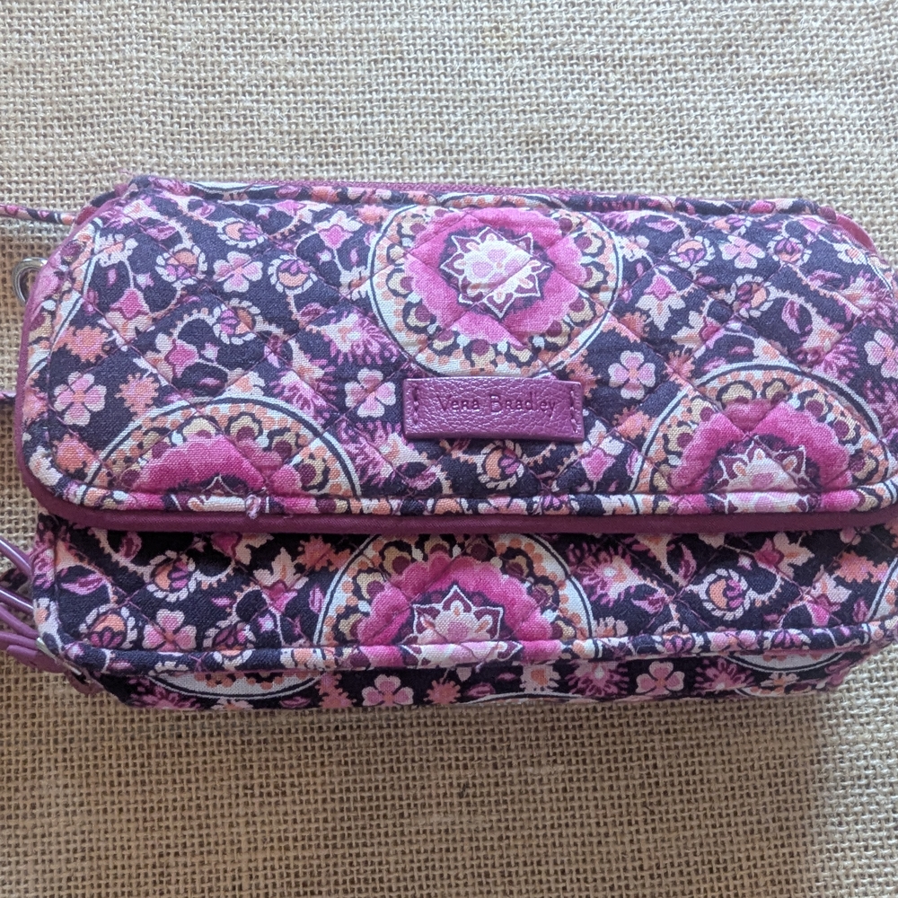 Vera Bradley Pink and Purple Floral Bag